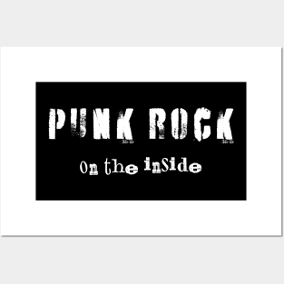 Old Punks Punk Rock on the Inside Posters and Art